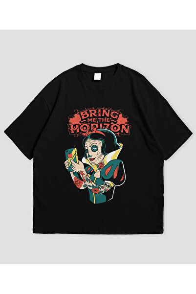SVART WEAR Bring Me The Horizon dizajnirao unisex Oversize kroj T-shirt