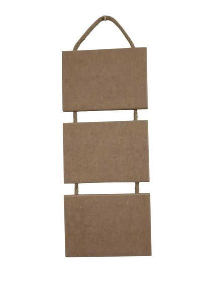st koleksiyon hobi antika Mdf 2-Piece Decorative Rectangular Door Hanger, Wall Ornament
