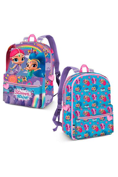 Disney Shimmer and Shine Reversible Backpack-Shoulder Bag 40cm