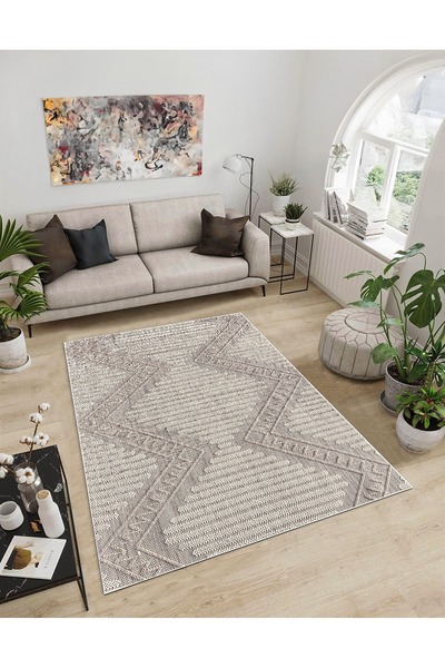 Dijidekor سجادة شاين إم (17) مينك بدون حواف ومضادة للانزلاق، رقمية مطبوع، مزخ...