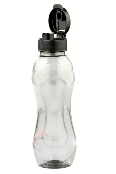 usin Smoked 750 ml Transparent Student Nutrition Water Bottle School Office Gym Hiking Water Bottle Mug Flask