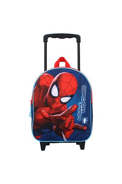 SPIDERMAN Troller, 3D, Spiderman Friends around Town, Albastru/Rosu, 32 x 26 x 11 cm