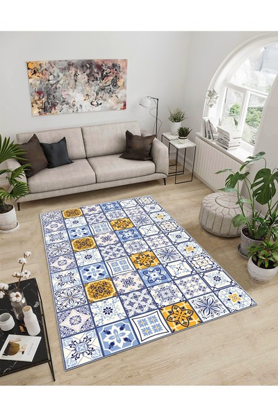 Dijidekor Shine M(293) Covor decorativ digital cu imprimeu multicolor, fără f...