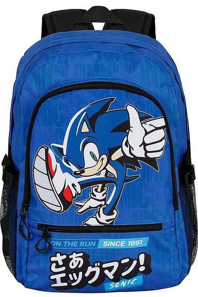 Sonic Ghiozdan scoala Sonic The Hedgehog On the Run, 44 x 31 x 18 cm