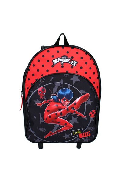 Miraculous Ghiozdan Troler Miraculous Ladybug, 33 x 25 x 10 cm