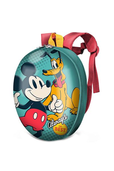 Mickey Mouse Ghiozdan copii Mickey Mouse Best eggy, design 3D, 24 x 28 x 10 cm