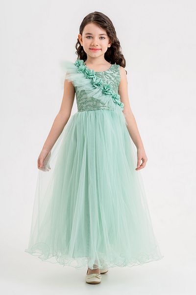 happyTekstil Girl's Evening Dress Graduation Dress - Nefti