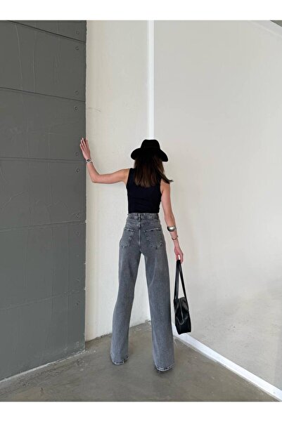 D'RECCY Women's Stone Shiny Jeans Pants