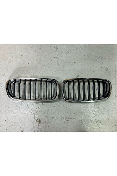 Genel Markalar BMW 3 SERİSİ Uyumlu F30 F31 DIŞI KROM İÇİ SİYAH PANJUR TAKIMI ...