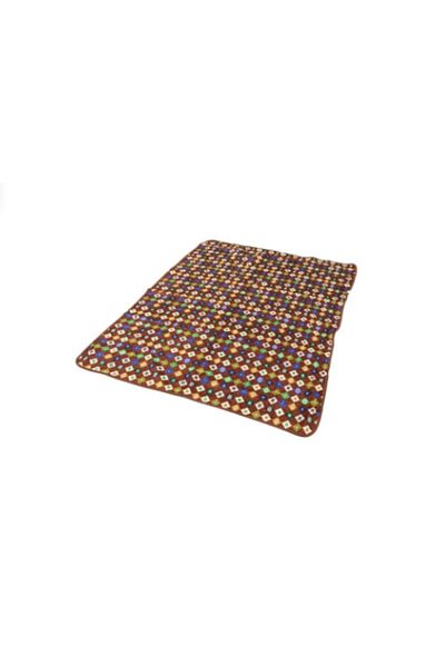 ROYAL ROSE Ground mat for trips, camping, hiking, and the desert, heritage rug, size 130X200 cm