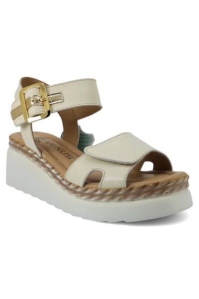 Venüs 2512303   25Ys Women's Daily Sandals Beige