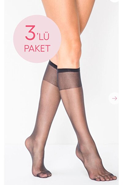 Penti Fit15 Black 3-Pack Pants Socks