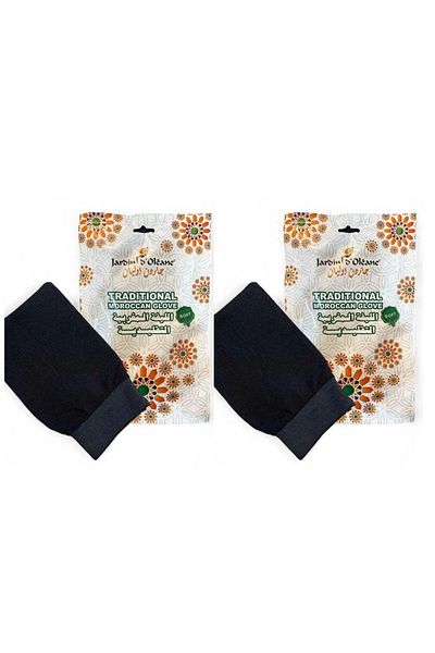 Jardin D Oleane Garden d'Orient 2 Pieces Traditional Moroccan Loofah - Soft