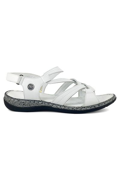 Mammamia 2530 25 ani Sandale de zi cu zi pentru femei albe