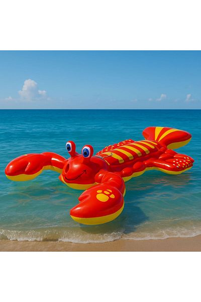 NUNU Crab Inflatable Sea Bed - Aquacrab Soft Giant for Kids 210cm