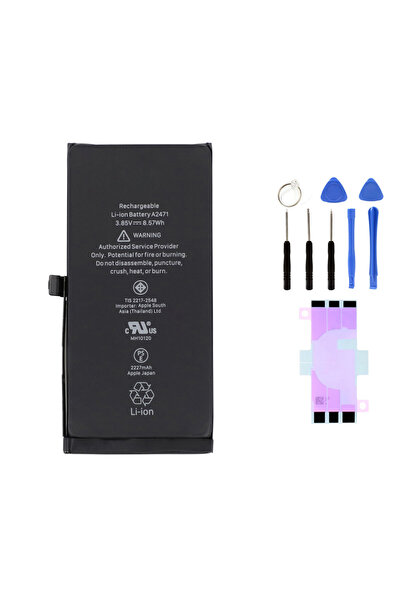 TamirCep IPhone 12 MİNİ Uyumlu Batarya Pil Tamir Seti Ve Pil Bandı Hediyeli