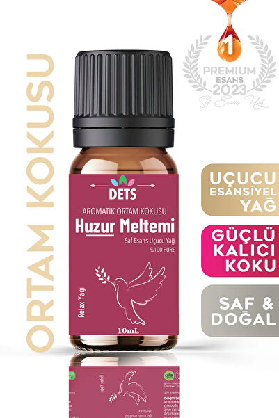 Dets Huzur Meltemi Uçucu Yağı Buhurdanlık, Difüzör ve Oda Kokusu Esansı, Hava...