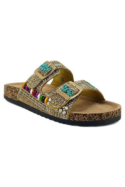 Guja 102 2 25Yt Women's Daily Slippers Beige