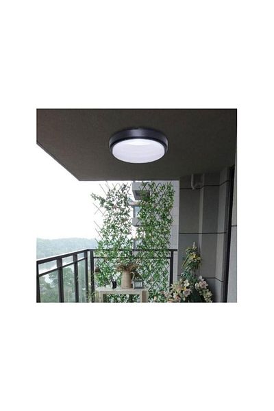 Horoz Elektrik 25 Pieces 20W Artos Black Case White Light Surface Mounted Led Luminaire (22cm)