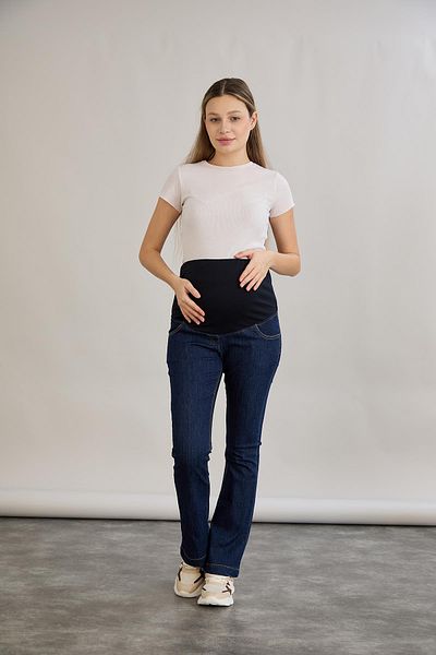 LİYACA Pregnant Flexible Belt Belt Adjustable Spanish Leg Trousers