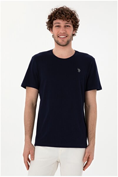 U.S. Polo Assn. يو اس بولو اسن رقبة دائرية مقاس عادي للرجال