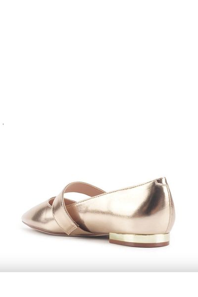 Nine West Nine West Nine West Gold Ballerinas