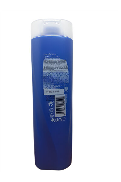 Elidor Kepeğe Karşı Etkili Şampuan 2 Si 1 Arada 400 Ml X 6 Adet