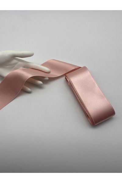 Ak Tuhafiye Παιδικό στόμα 6 cm, 10 μέτρα σατέν κορδέλα, πακέτο-στολισμός-διακόσμηση Νο:18