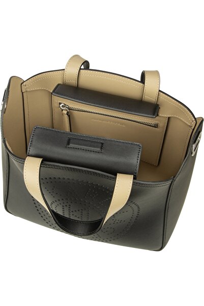 Karl Lagerfeld Handtasche K/Circle SM Perforated
