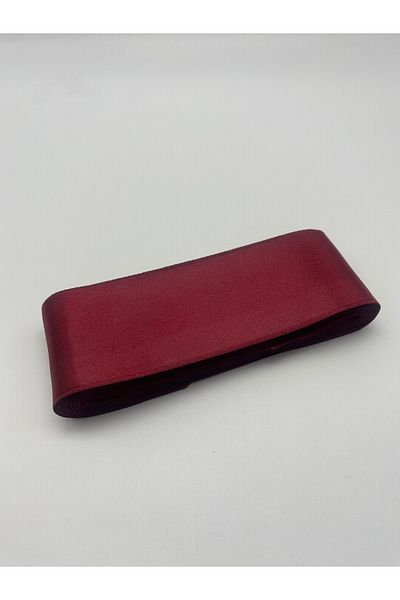 Ak Tuhafiye Satenn Belteği - 6 cm 10 Meters Wide Leng, Satin, Bundle and Susleme