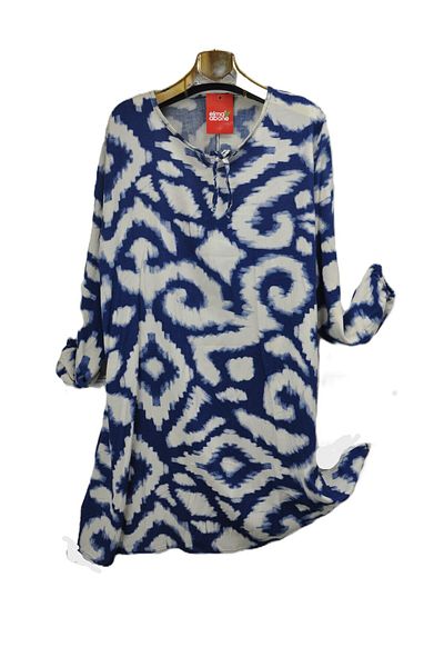 elma abone Copy - Large Size Viscosa Lace Tunic