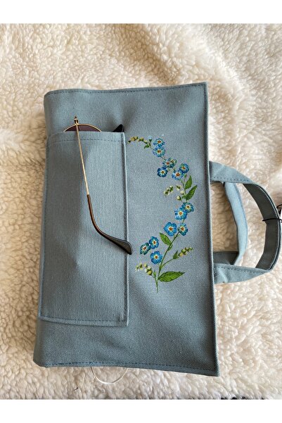 DUTTDİKİM Kitap Çantası | Su İtici Kumaş | DTF Baskılı | Minimal Tasarım