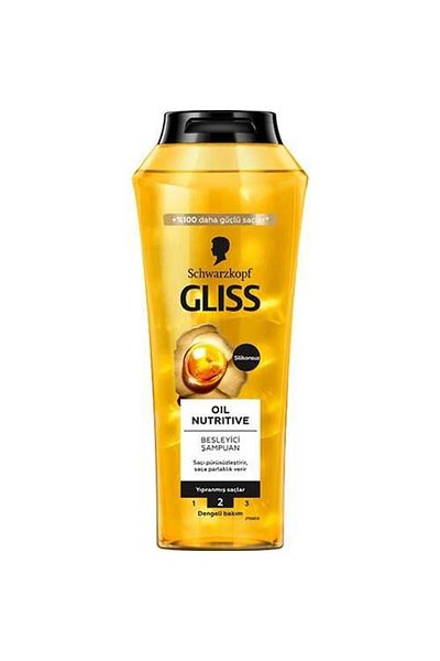 Gliss Shampoo Oil Nutritive Nourishing Damaged Hair 500 ml
