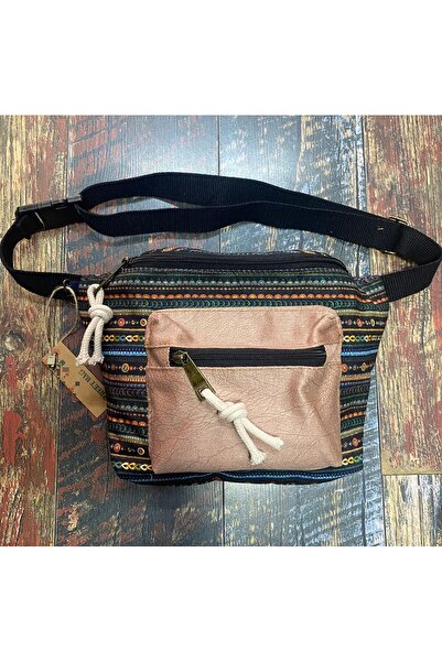 street&bagdnz حقيبة خصر ريز إثنيك أصيلة بوهيمية للسفر اليومي، حجم متوسط، متعد...