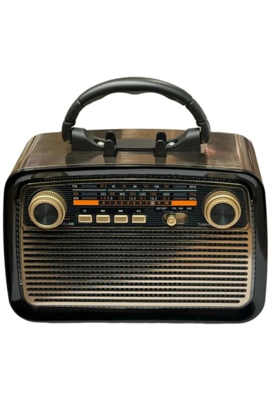 goldixpir Nostalji Radyo Bluetooth Fm Radyo Usb Sd Mp3 Aux Fenerli hoperlör