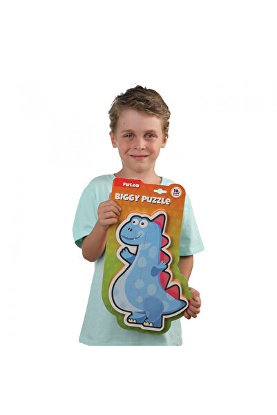 PUEDO Eva Foam Puzzle, Maxi With 10 Pieces, Blue, Puedo Toys