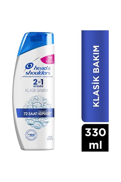 Head&Shoulders Head Shoulders Shampoo Classic Care 2 in 1 330 ml