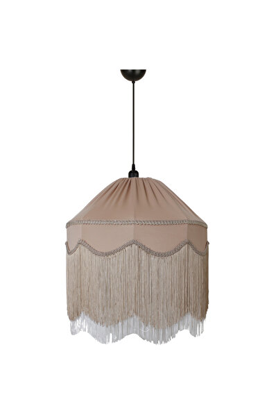 Genel Markalar Şık Kumaş Kaplama Klasik Avize, Yazlık ve Organizasyon İçin Id...