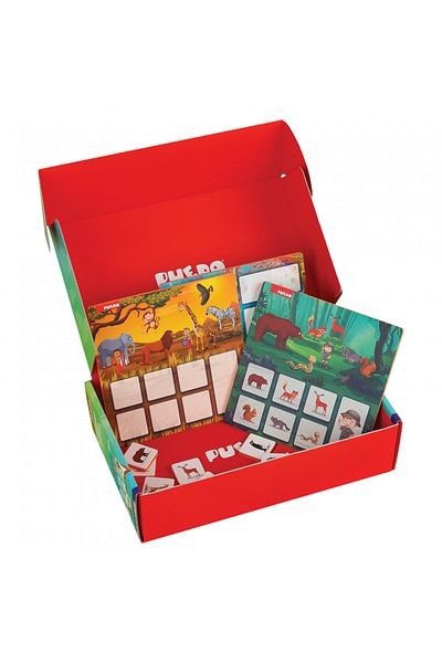 PUEDO Joc Din Spuma Eva, Potriveste Habitatul, Puedo Toys