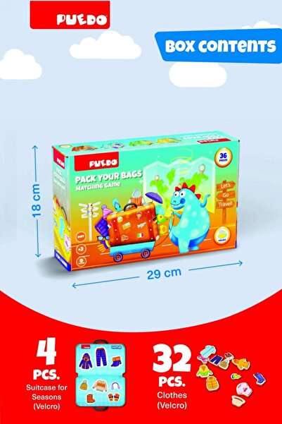 PUEDO Eva Foam Game, Make Your Own Luggage, Puedo Toys