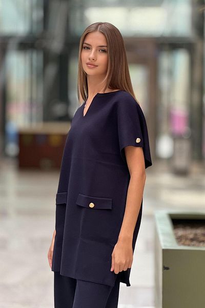 Ghisa Pocket Detailed Sleeveless Vest Poncho