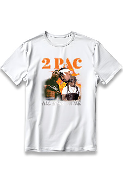 EZG Business Μπλουζάκι Tupac All Eyez On Me, Unisex, 100% Βαμβακερό, Άνετο, Κ...