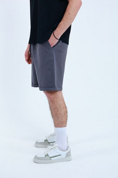 TKT Men's Combed Cotton Shorts Regular Double Leg Side Pockets