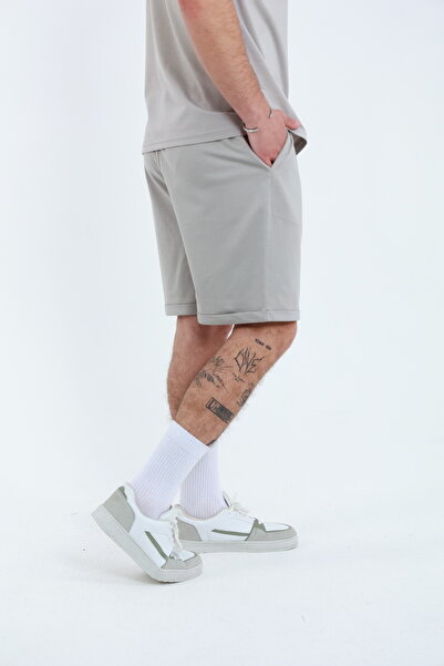 TKT Чоловічі шорти з начісуванням Regular з подвійними боковими кишенями