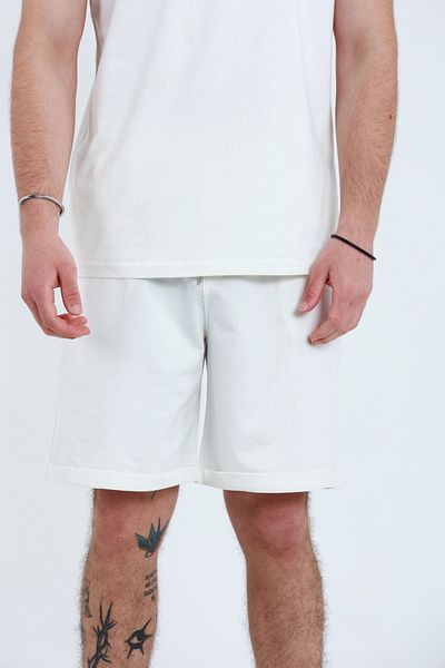 TKT Men's Combed Cotton Shorts Regular Double Leg Side Pockets