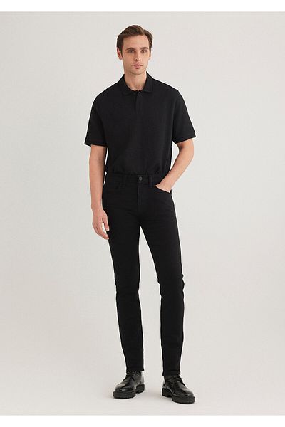 Mavi Τζιν παντελόνι Jake Black Comfort 0042216291