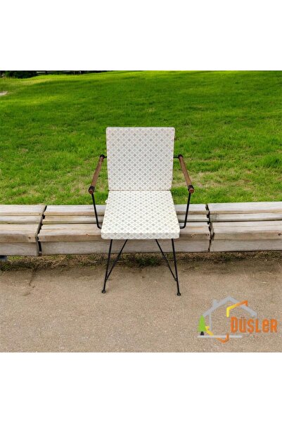 DÜŞLER EV TEKSTİLİ 40*80 Качка Тканина Бежева Геометричний Візерунок 5 см Спи...