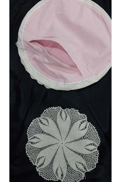 Papatyam Hand Knitted Crochet - Semi-Stick (30cm) and Small (20cm) Kirlant Handwork, Lace/Dowry/Danfol/Cotton