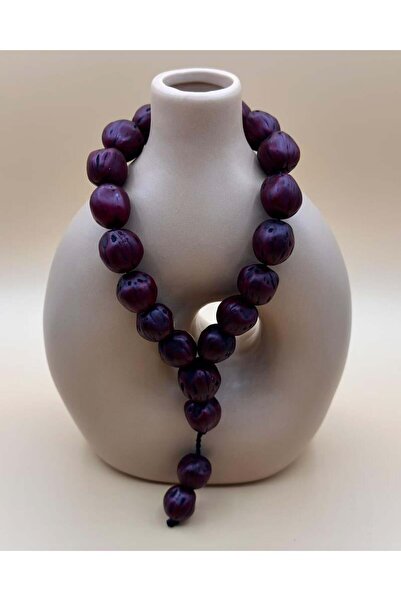 Nevoka Doğal Andız Ağacı Kokulu Efe Tesbih Bordo