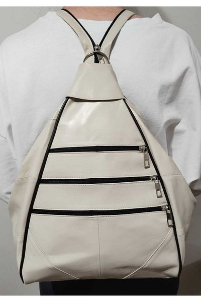 atter Rucsac de dama din piele naturala